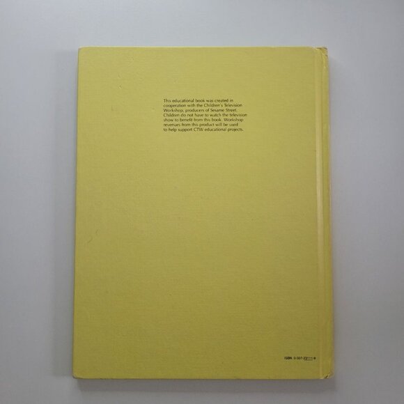 Sesame Street I Like School Burt Ernie Book Vintage 1980s Muppet Jim Henson - Picture 12 of 13